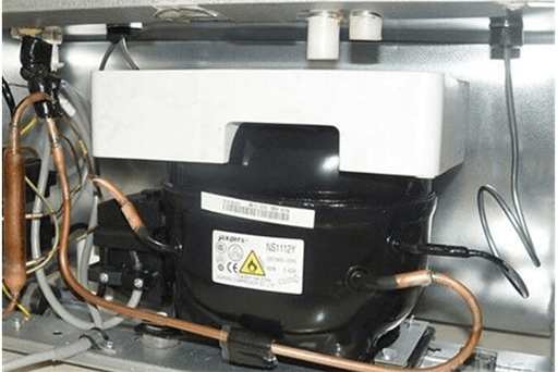 a new refrigerator compressor installed